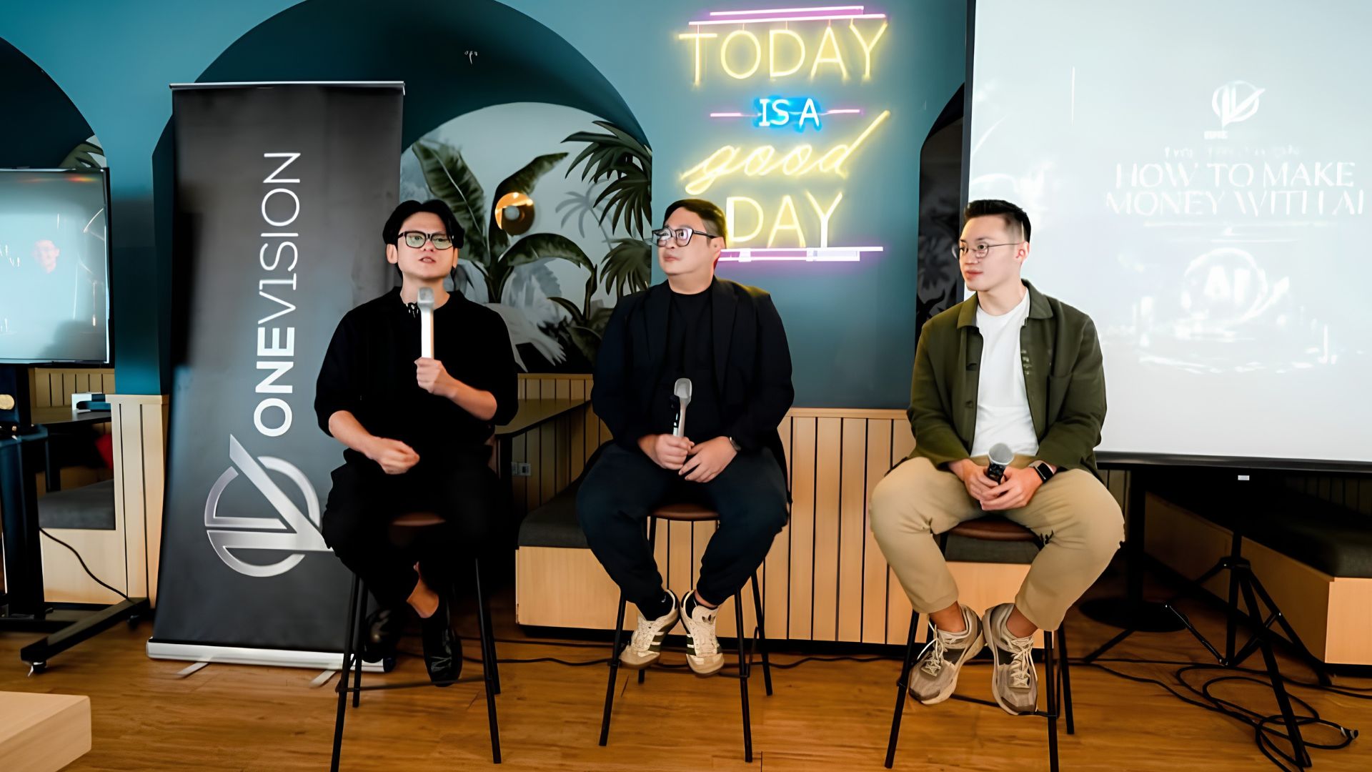 One Vision Community Talkshow panel